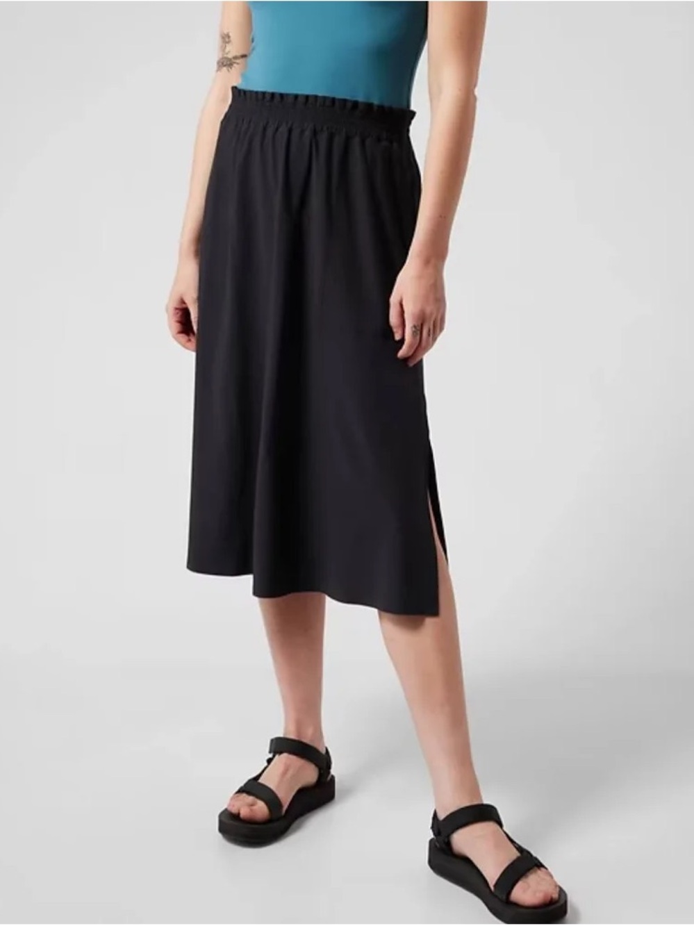 Athleta Savannah Skirt 1X NWT Black